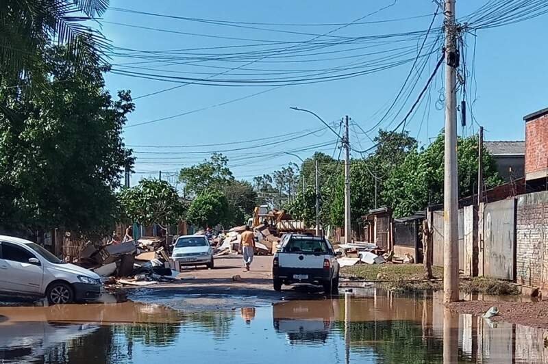 Sinos baixando lentamente e ameaça de mais chuva deixa Campo Bom em alerta 1 Sinos baixando lentamente e ameaça de mais chuva deixa Campo Bom em alerta