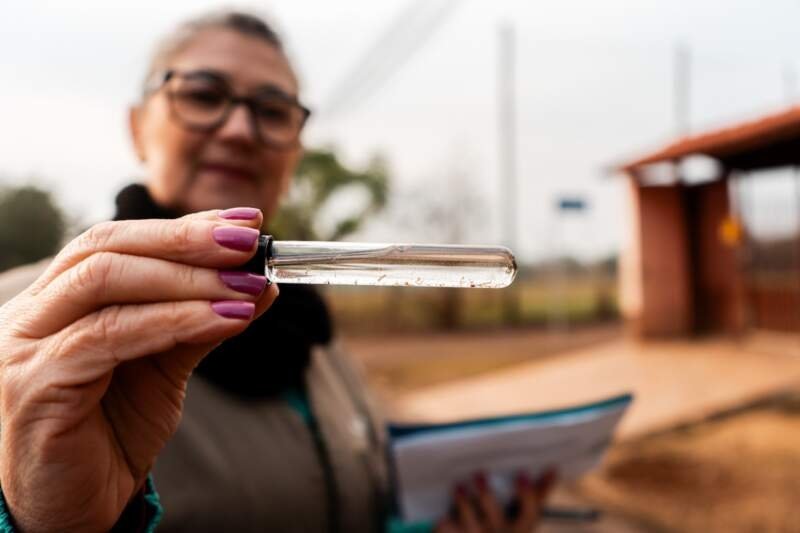 Mutirão de combate à dengue nas casas atingidas pela enchente 1 Mutirão de combate à dengue nas casas atingidas pela enchente