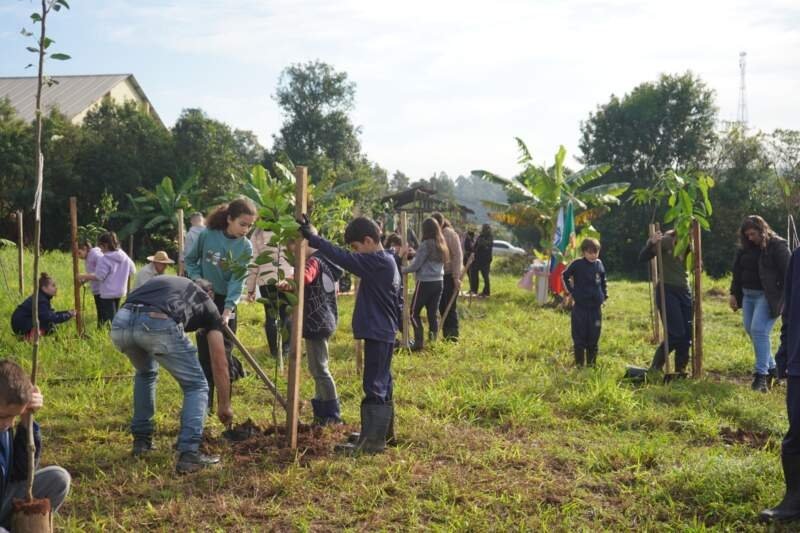 Na Semana do Meio Ambiente, Campo Bom implanta mais um Pomar Urbano 1 Na Semana do Meio Ambiente, Campo Bom implanta mais um Pomar Urbano
