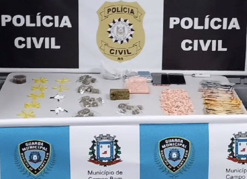 Ação conjunta da Polícia Civil e a Guarda Municipal de Campo Bom resulta em apreensão 1 Ação conjunta da Polícia Civil e a Guarda Municipal de Campo Bom resulta em apreensão