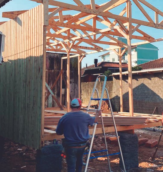 Com dinheiro do pix solidário Campo Bom está reconstruindo casas destruídas pela enchente 1 Com dinheiro do pix solidário Campo Bom está reconstruindo casas destruídas pela enchente