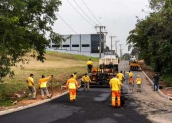 Pacote de pavimentação de 14 ruas está em execução em Campo Bom