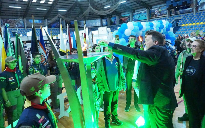 Fogo Simbólico da Pátria chegou em Campo Bom