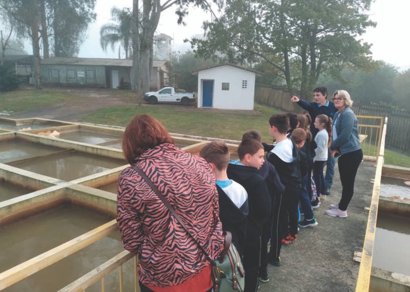 Estação de tratamento de água da Corsan em Campo Bom recebe estudantes 1 Estação de tratamento de água da Corsan em Campo Bom recebe estudantes