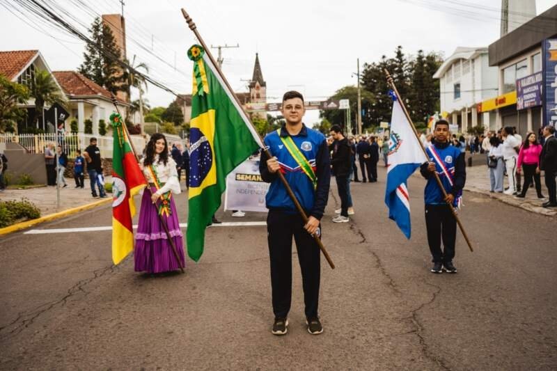 Tudo pronto para o Desfile Cívico na Avenida Brasil neste sábado dia 07 de setembro