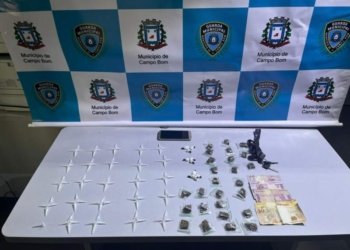 Guarda Municipal de Campo Bom prende dupla por tráfico de drogas 7 Guarda Municipal de Campo Bom prende dupla por tráfico de drogas