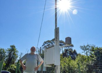 Quatro décadas de dedicação à estação meteorológica