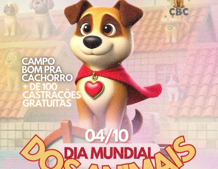 Campo Bom pra Cachorro realiza ação de castração de animais gratuitas nesta sexta-feira 1 Campo Bom pra Cachorro realiza ação de castração de animais gratuitas nesta sexta-feira