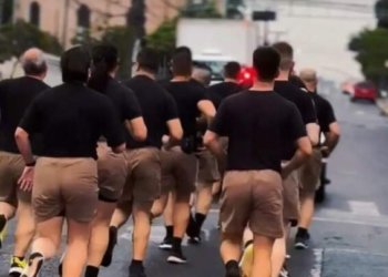 Brigada Militar de Campo realiza a primeira corrida militar pela cidade