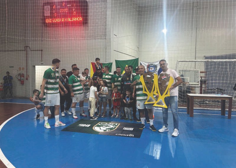 Oxi/Vida Nova é campeã do Futsal Divisão de Acesso 1 Oxi/Vida Nova é campeã do Futsal Divisão de Acesso