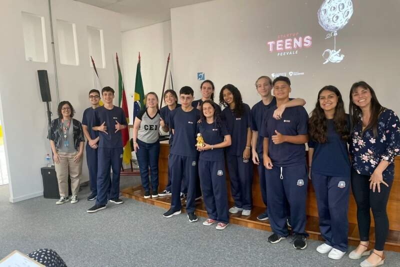 Alunos da EMEF CEI vencem Startup Teense participam de fórum de empreendedores 1 Alunos da EMEF CEI vencem Startup Teense participam de fórum de empreendedores