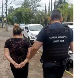 Guarda Municipal prende mulher foragida desde 2021 1 Guarda Municipal prende mulher foragida desde 2021