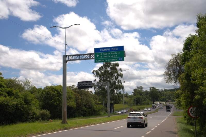 Iluminação da ERS-239 em Campo Bom ligou nesta segunda-feira