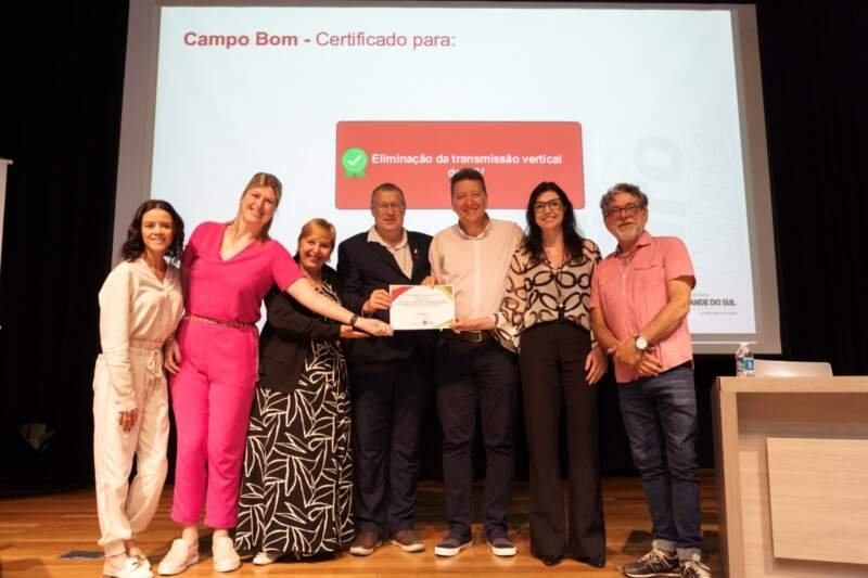 Campo Bom é uma das três cidades gaúchas que eliminou transmissão vertical de HIV 1 Campo Bom é uma das três cidades gaúchas que eliminou transmissão vertical de HIV