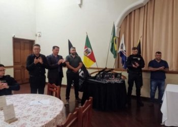 Guarda Municipal recebe doação de armamentos
