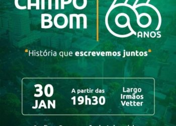 Campo Bom comemora 66 anos ao som de Ana & Jefe e Rainha Musical 8 Campo Bom comemora 66 anos ao som de Ana & Jefe e Rainha Musical