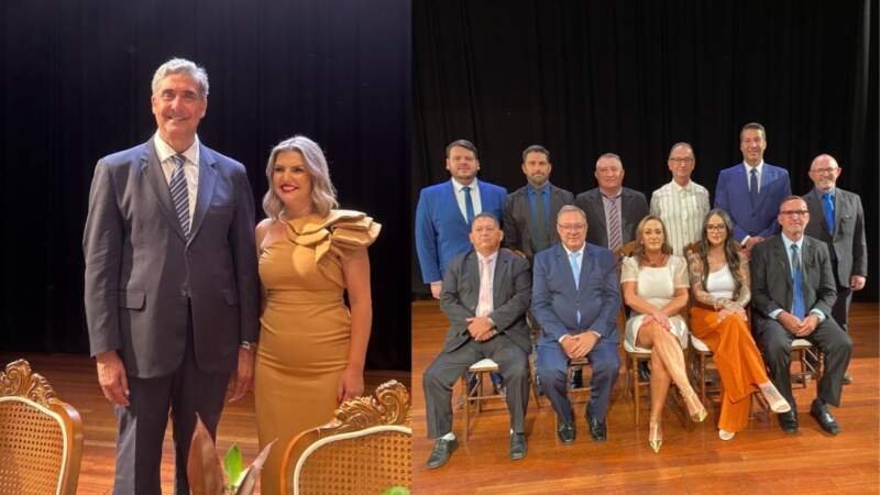 Giovani Feltes toma posse como prefeito de Campo Bom pela quarta vez