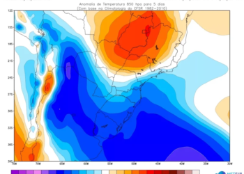 Previsão do Tempo: onda de frio trará alívio ao calor intenso em Campo Bom 3 Previsão do Tempo: onda de frio trará alívio ao calor intenso em Campo Bom