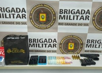 Brigada Militar de Campo Bom apreende arma de fogo e prende suspeitos em operação integrada 9 Brigada Militar de Campo Bom apreende arma de fogo e prende suspeitos em operação integrada