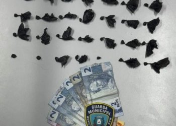 Guarda Municipal prende homem por tráfico de drogas no Bairro Rio Branco