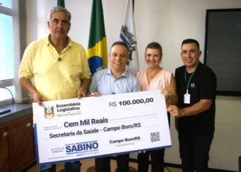 Deputado Sabino destina R$ 100 mil para a Saúde de Campo Bom 8 Deputado Sabino destina R$ 100 mil para a Saúde de Campo Bom