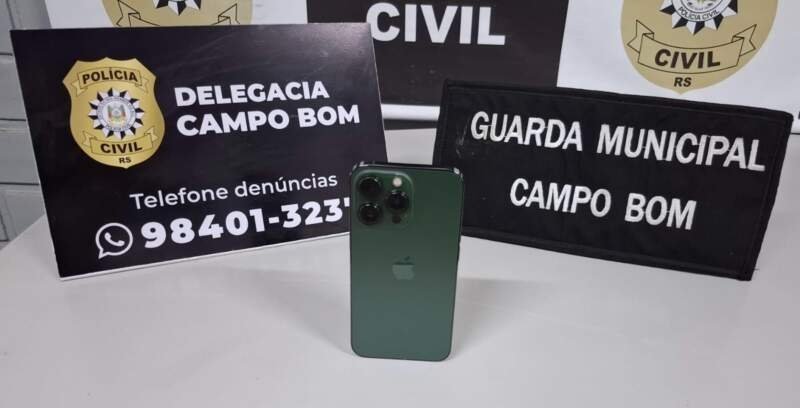 Guarda Municipal e Polícia Civil prendem homem por receptação de celulares