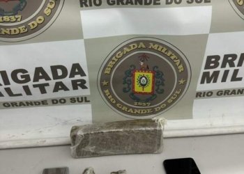 Brigada Militar apreende droga e prende dois por tráfico em Campo Bom
