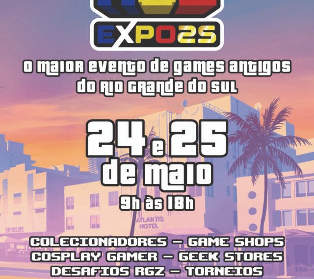 RGZ Expo 25 movimenta cenário gamer e geek em Campo Bom nos dias 24 e 25 de maio 1 RGZ Expo 25 movimenta cenário gamer e geek em Campo Bom nos dias 24 e 25 de maio