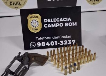 Polícia Civil de Campo Bom prende homem armado em hotel após investigação de violência doméstica