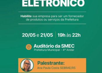 Empresas de Campo Bom podem se capacitar para vender à Prefeitura 6 Empresas de Campo Bom podem se capacitar para vender à Prefeitura