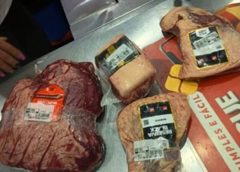 Guarda Municipal prende dupla por tentativa de furto de carne em supermercado de Campo Bom
