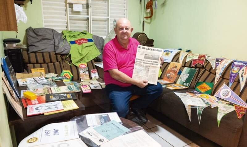 Nei da Silveira transforma objetos antigos em memória viva de Campo Bom e do mundo