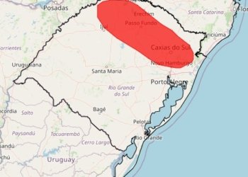 Volume de chuva acende alerta na região do Rio dos Sinos