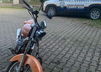 Ação conjunta recupera motocicleta furtada em Campo Bom 7 Ação conjunta recupera motocicleta furtada em Campo Bom