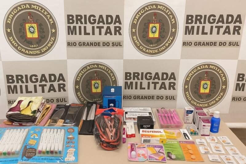 Brigada Militar prende mulher por furto em farmácia no Centro de Campo Bom 1 Brigada Militar prende mulher por furto em farmácia no Centro de Campo Bom