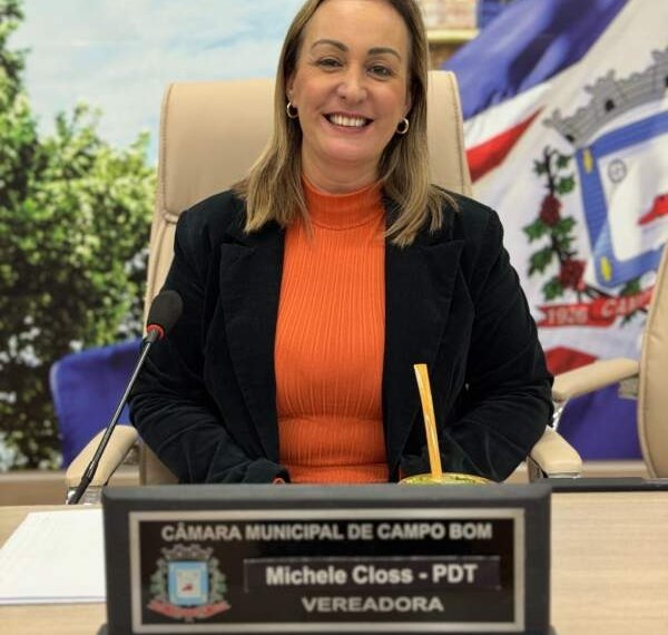 Michele Closs assume como nova Procuradora da Mulher da Câmara de Campo Bom 1 Michele Closs assume como nova Procuradora da Mulher da Câmara de Campo Bom