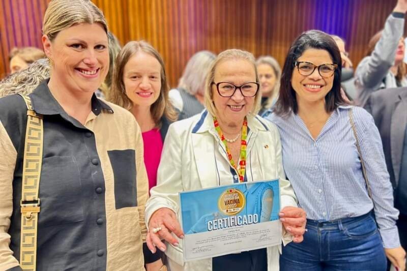 Campo Bom é certificado com selo ouro de Município Amigo da Vacina 1 Campo Bom é certificado com selo ouro de Município Amigo da Vacina