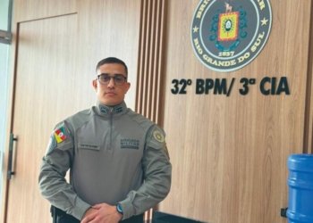Capitão Elias Oliveira completa um ano à frente do 1º Batalhão da Brigada Militar de Campo Bom
