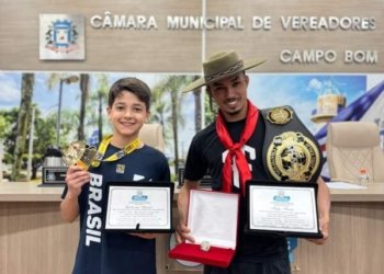 Atletas campo-bonenses são homenageados na Câmara por conquistas nacionais 6 Atletas campo-bonenses são homenageados na Câmara por conquistas nacionais
