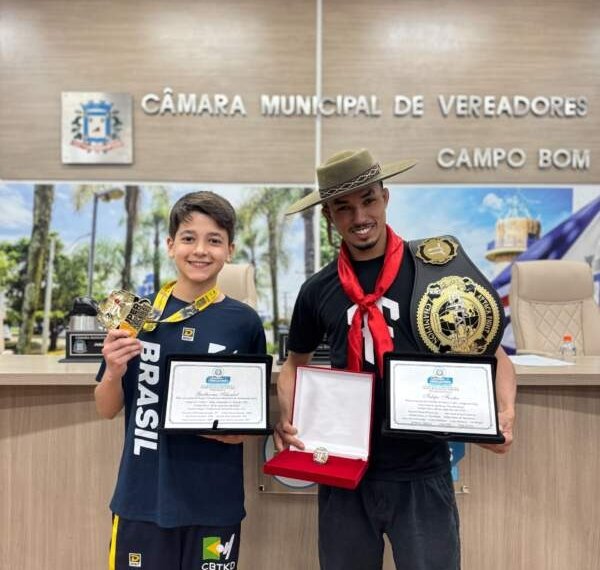 Atletas campo-bonenses são homenageados na Câmara por conquistas nacionais