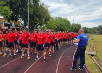 Bombeiros do 2º BBM realizam Teste de Aptidão Física semestral em Campo Bom