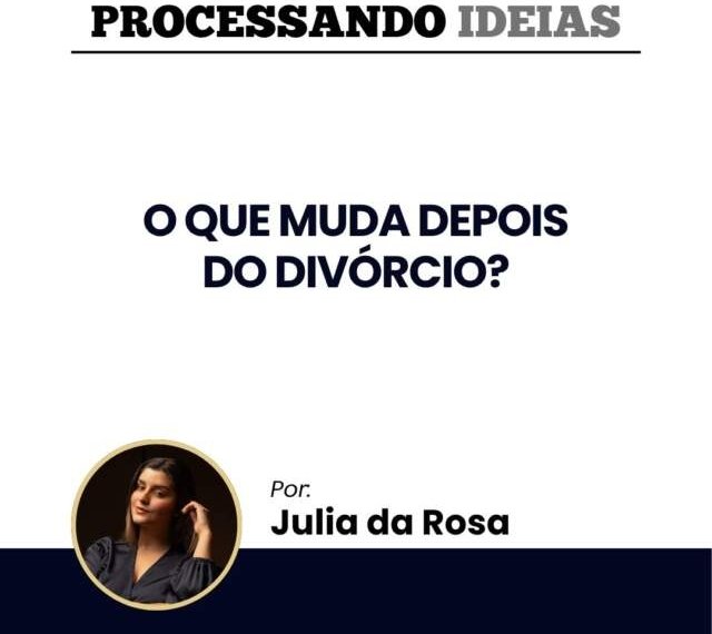 O que muda depois do divórcio? 1 O que muda depois do divórcio?