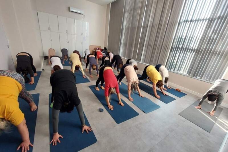Yoga promove saúde física e emocional em espaços públicos de Campo Bom 1 Yoga promove saúde física e emocional em espaços públicos de Campo Bom