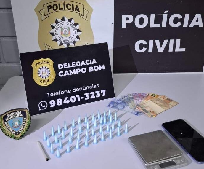 Adolescente é apreendido por ato infracional análogo ao tráfico de drogas em Campo Bom 1 Adolescente é apreendido por ato infracional análogo ao tráfico de drogas em Campo Bom