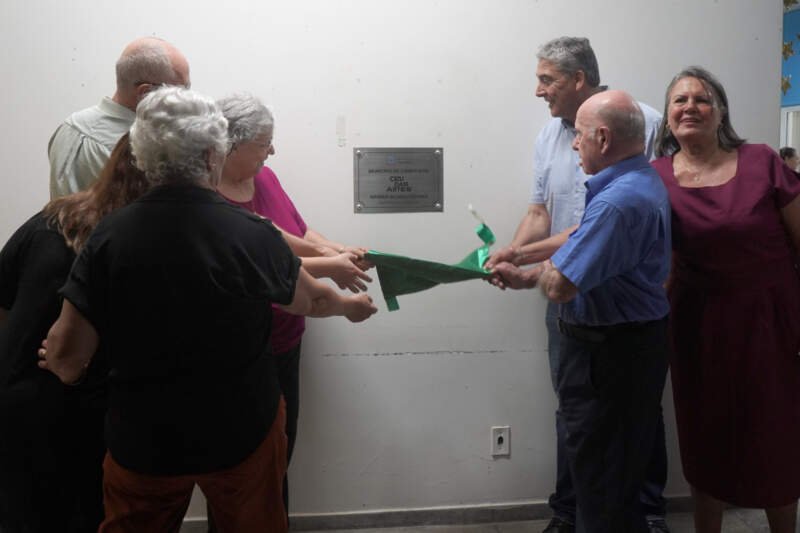 Praça CEU das Artes passa a se chamar Werner Ricardo Bohrer em evento com participação da comunidade