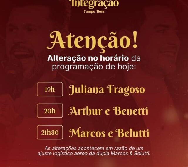 Show de Marcos & Belutti tem novo horário; confira como fica a programação