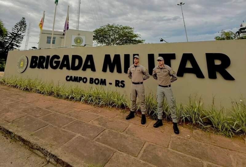 Brigada Militar reforça efetivo em Campo Bom com a chegada de dois novos soldados