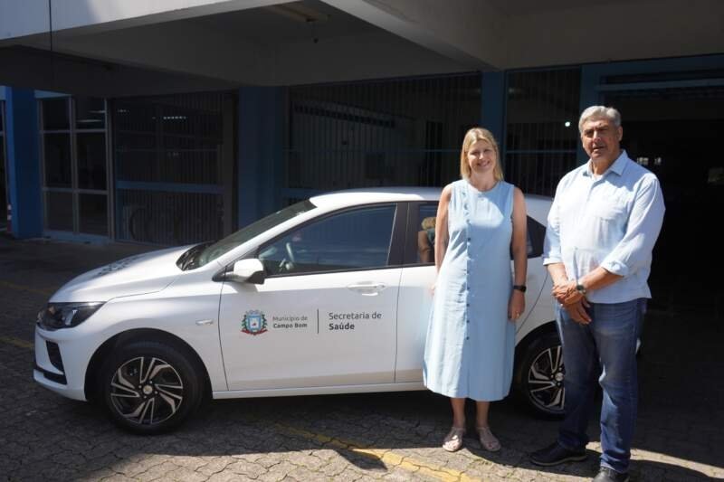 Saúde de Campo Bom recebe novo veículo para auxiliar nos atendimentos à população