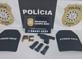 Polícia Civil apreende arma de fogo em cumprimento de medida protetiva