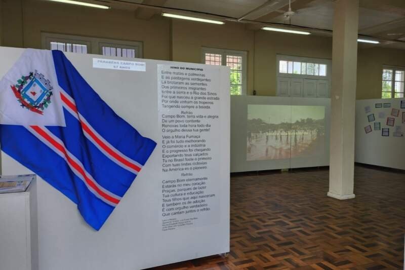 Espaço Cultural Dr. Liberato expõe símbolos de Campo Bom em alusão aos 67 anos